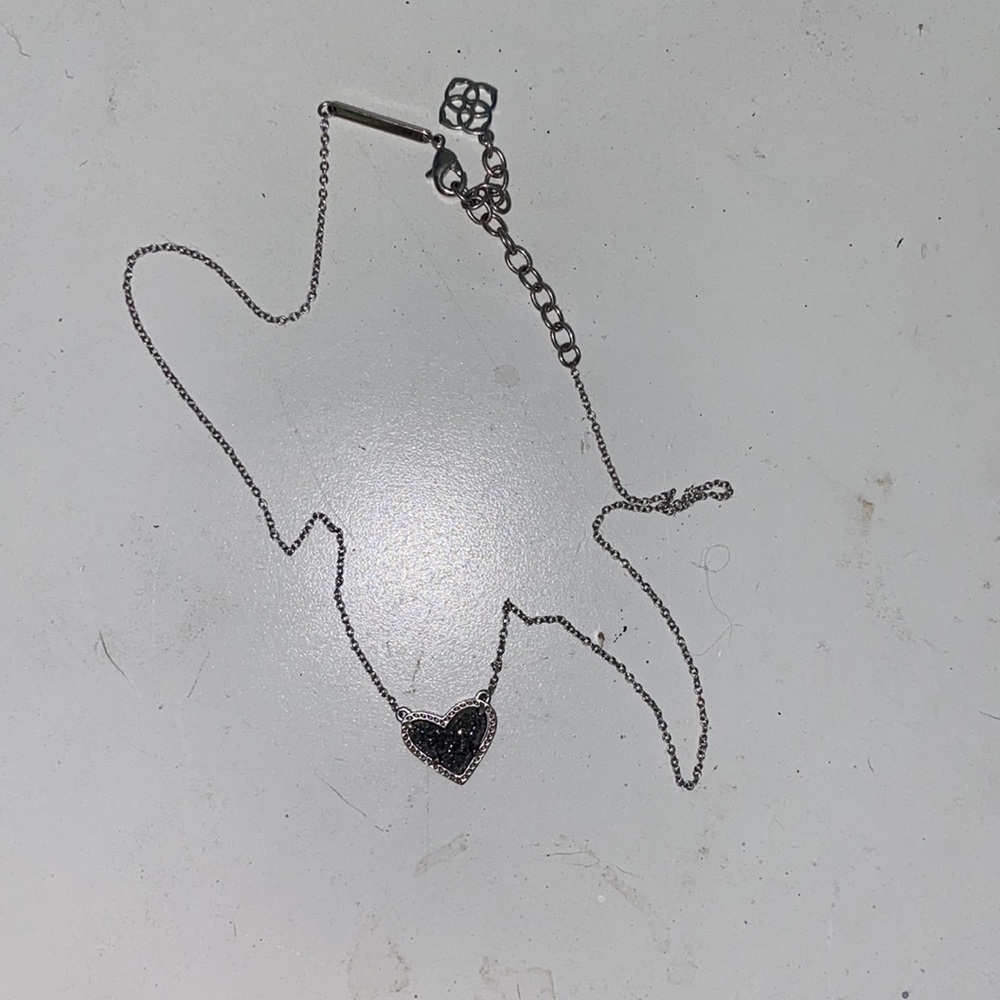 Kendra Scott Ari Heart Silver